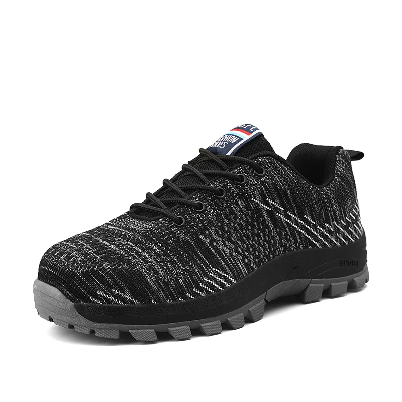 High Quality breathable Men Casual Fashion Sports safety Shoes, Black/grey/blue
High Quality breathable Men Casual Fashion Sports safety Shoes, Black/grey/blue