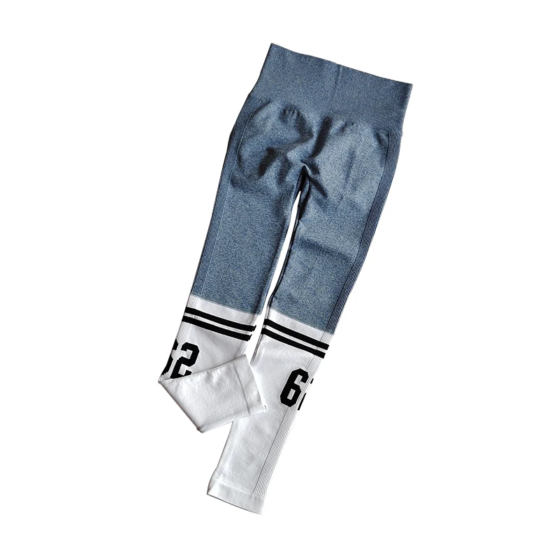 New Style Two Tone Striped Knit Leggings Tall Waist Fitness Hip Pants Running Workout Wear Outside & GYM Both Fit Yoga Leggings
New Style Two Tone Striped Knit Leggings Tall Waist Fitness Hip Pants Running Workout Wear Outside & GYM Both Fit Yoga Leggings