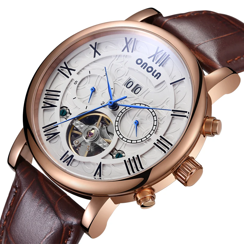 TOP Mechanical Watch Man Top Brand Automatic Wrist Watch Date Clock Waterproof Leather Business Mens Watches Relogio Masculino
TOP Mechanical Watch Man Top Brand Automatic Wrist Watch Date Clock Waterproof Leather Business Mens Watches Relogio Masculino