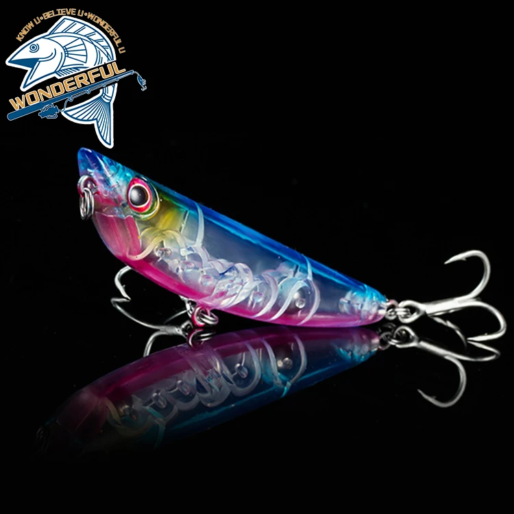 9.5g Hard Plastic Artificial Big Game 3D Eyes Long Casting Topwater Floating Popper Lure, 5 colors
9.5g Hard Plastic Artificial Big Game 3D Eyes Long Casting Topwater Floating Popper Lure, 5 colors