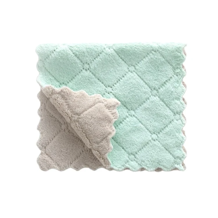 Household Kitchen Non-sticky Oil Absorbing Water Degreasing Scrubbing Dish Cloth, Green gray, purple gray, pink gray, green powder
Household Kitchen Non-sticky Oil Absorbing Water Degreasing Scrubbing Dish Cloth, Green gray, purple gray, pink gray, green powder
