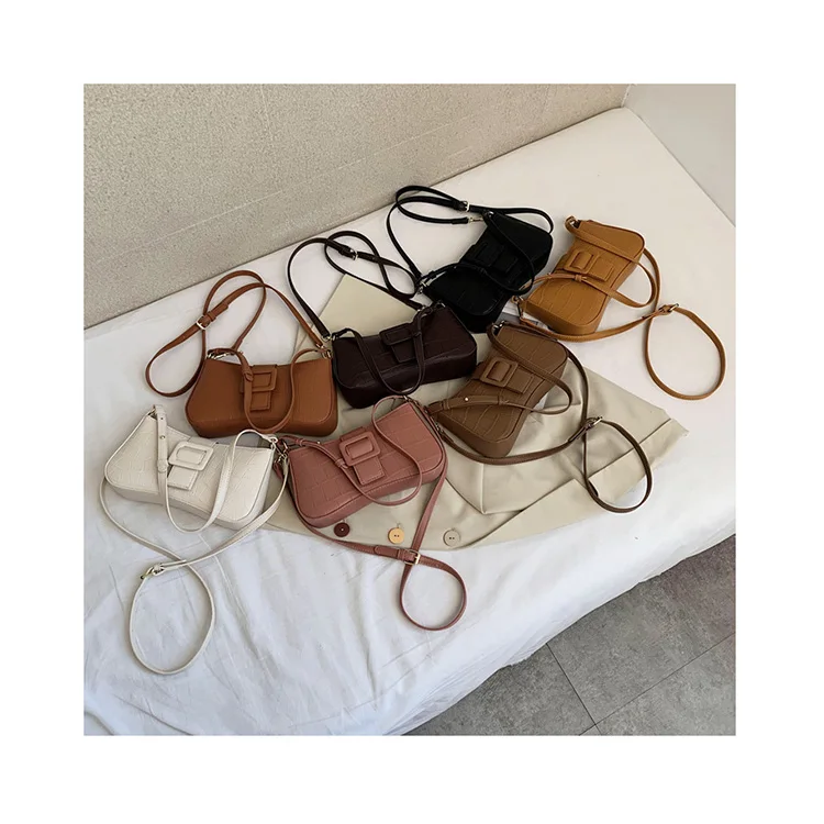 Women Stone Pattern Bag Vintage Belt Lock Armpit Crossbody Bags New Alligator Shoulder Bag High Quality Small Purses
Women Stone Pattern Bag Vintage Belt Lock Armpit Crossbody Bags New Alligator Shoulder Bag High Quality Small Purses