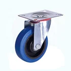 OEM custom caster construction cart wheel rubber castor for industrial