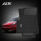 Wholesale Car Mats 2020 Best Selling Factory Wholesale Novelty Car Mats Custom Fit Tpe Car Floor Mats For Tesla Model Y //