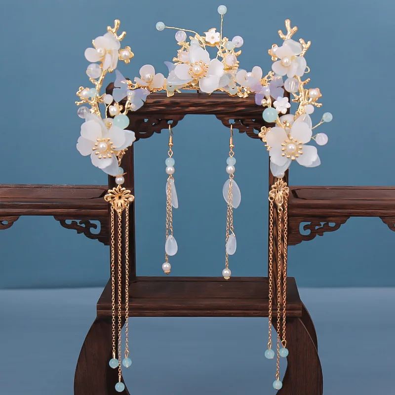 Lateefah Chinese Hair Accessories Set Long Fringed Vintage Hairpins Hanfu Accessories Hair
Lateefah Chinese Hair Accessories Set Long Fringed Vintage Hairpins Hanfu Accessories Hair