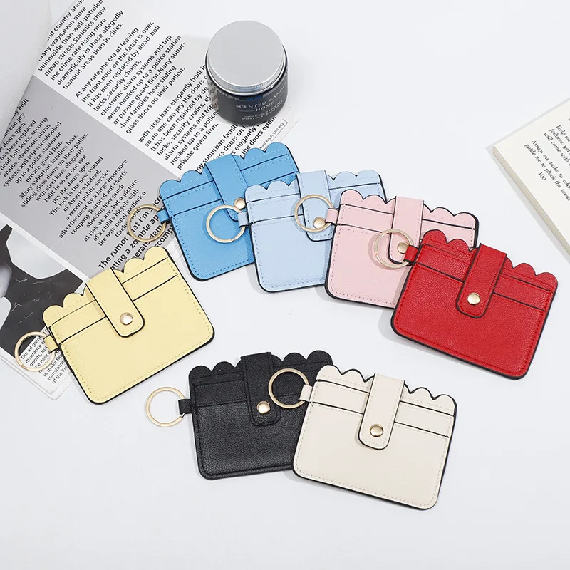 DIY Popular Wholesale Card Holder Fashion PU Leather Candy Color Customize Business Card Holder Keychain Wrist Wallet Bag
DIY Popular Wholesale Card Holder Fashion PU Leather Candy Color Customize Business Card Holder Keychain Wrist Wallet Bag
