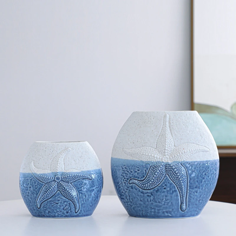 Simple Wedding ornaments porcelain flower pot blue white nordic ceramic vase for indoor home decor
Simple Wedding ornaments porcelain flower pot blue white nordic ceramic vase for indoor home decor