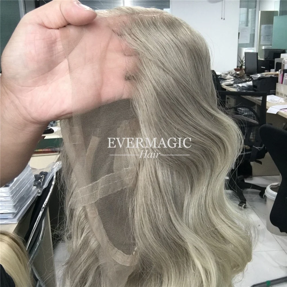 Ash Blonde Balayage Color Glueless Full Lace Wigs Bleached Knots Russian Hair Body Wave Lace Front Wigs
Ash Blonde Balayage Color Glueless Full Lace Wigs Bleached Knots Russian Hair Body Wave Lace Front Wigs