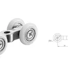 Durable Shower Glass Shower Sliding Door Stainless Steel