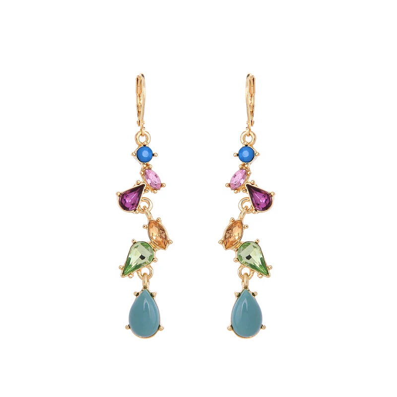 ed00412 2020 Rainbow Rhinestone Water Drop Resin Gemstone Jewelry Design Long Cheap Beautiful Girls Cute Earrings Korean
ed00412 2020 Rainbow Rhinestone Water Drop Resin Gemstone Jewelry Design Long Cheap Beautiful Girls Cute Earrings Korean