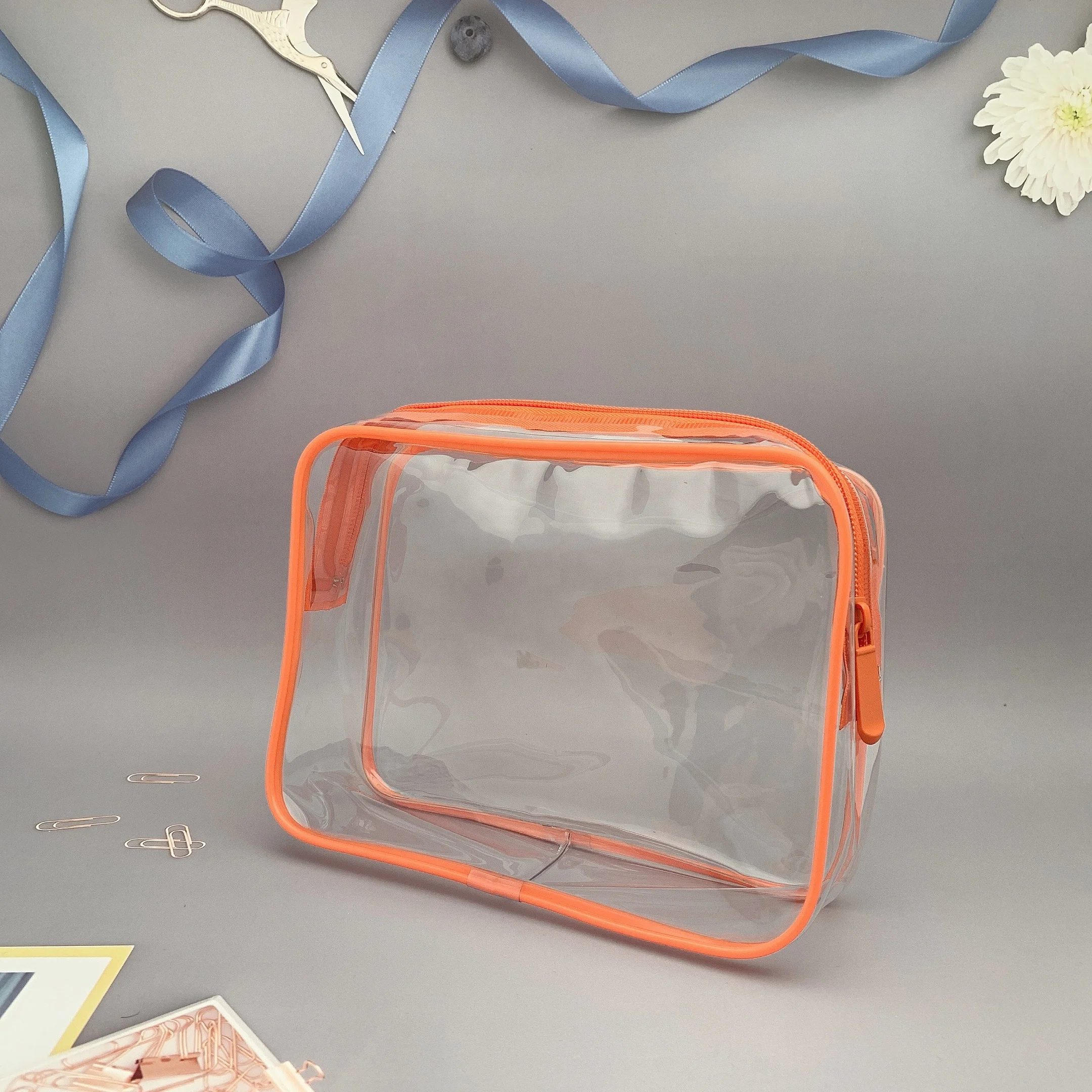 Factory Manufacture Custom Logo Transparent PVC Cosmetic Bag Women Travel Clear Wash Organizer Pouch, Oem
Factory Manufacture Custom Logo Transparent PVC Cosmetic Bag Women Travel Clear Wash Organizer Pouch, Oem