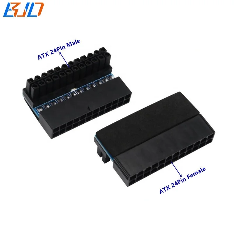 ATX 24Pin to 24 Pin Right Angle Adapter Converter Card for ATX Power Supply in stock, Black
ATX 24Pin to 24 Pin Right Angle Adapter Converter Card for ATX Power Supply in stock, Black