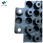 drain conduit equipment layer device channel pipe drainage board waterproofing sheet Roof greening