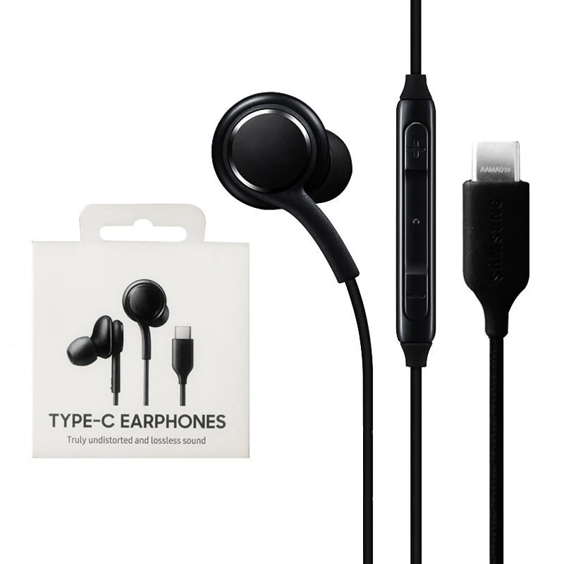 High Quality 1.2m Type C Earphones For Samsung Note 10 in Ear Wired Earphone With Mic Stereo For Samsung Earbuds, Black
High Quality 1.2m Type C Earphones For Samsung Note 10 in Ear Wired Earphone With Mic Stereo For Samsung Earbuds, Black