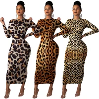 Leopard Print Long Sleeve Dresses Women Elegant African Winter Autumn Fall Maxi Sexy Club Animal Print Dress RS00103
Leopard Print Long Sleeve Dresses Women Elegant African Winter Autumn Fall Maxi Sexy Club Animal Print Dress RS00103