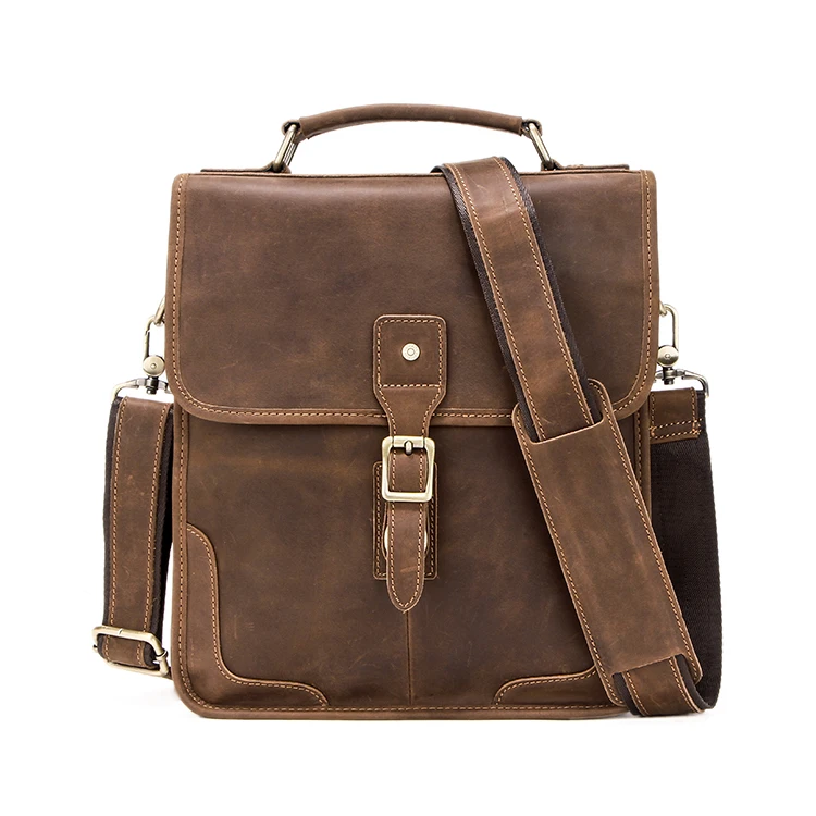 Vintage Crazy Horse Genuine Leather Laptop Shoulder Bag Handbags Sturdy Leather Messenger Man Bags for iPad 12.9 inch, Coffee or customized
Vintage Crazy Horse Genuine Leather Laptop Shoulder Bag Handbags Sturdy Leather Messenger Man Bags for iPad 12.9 inch, Coffee or customized