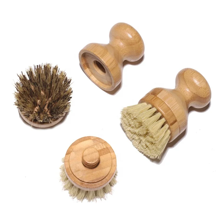 Oem Natural Detergent Sisal Palm Fiber Removable Bamboo Pot Dish Scrubber Wood Brush Kitchen
Oem Natural Detergent Sisal Palm Fiber Removable Bamboo Pot Dish Scrubber Wood Brush Kitchen