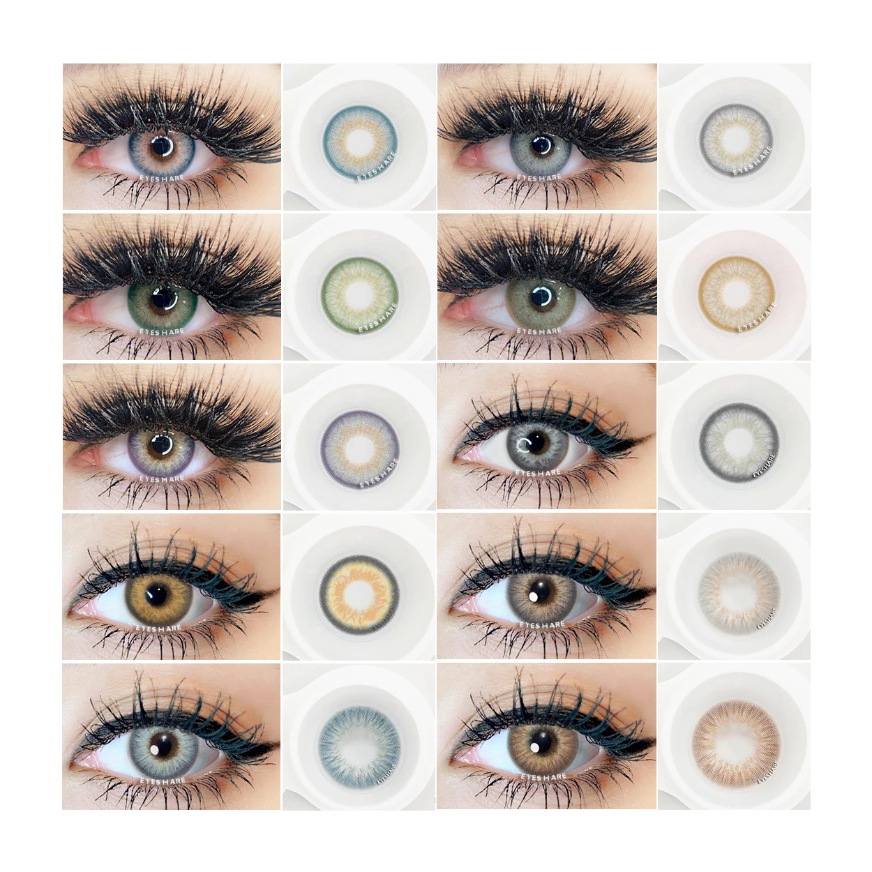 EYESHARE 1 Pair (2pcs) NEW Fashion Lenses JEWEL Color Soft Cosplay Contact Lenses for Eyes trendrehab oxysept contact lens, 8color
EYESHARE 1 Pair (2pcs) NEW Fashion Lenses JEWEL Color Soft Cosplay Contact Lenses for Eyes trendrehab oxysept contact lens, 8color
