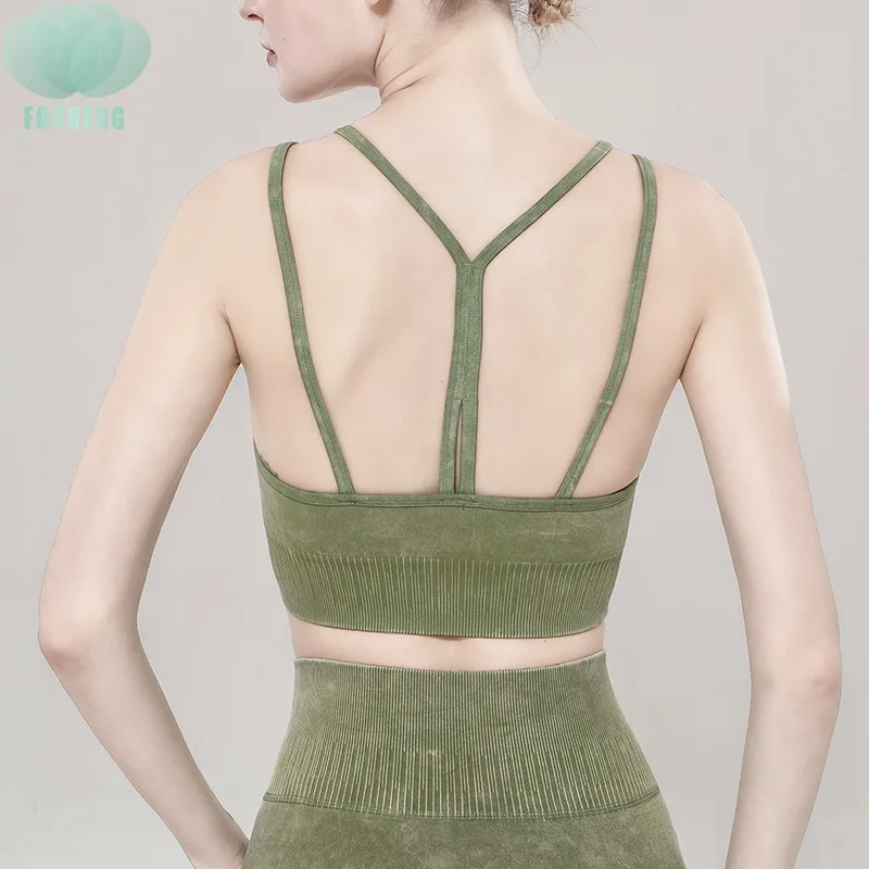 One stop New seamless sports bra sling back high elasticity sports yoga vest thin belt fitness wear sport bra top fitness oem
One stop New seamless sports bra sling back high elasticity sports yoga vest thin belt fitness wear sport bra top fitness oem