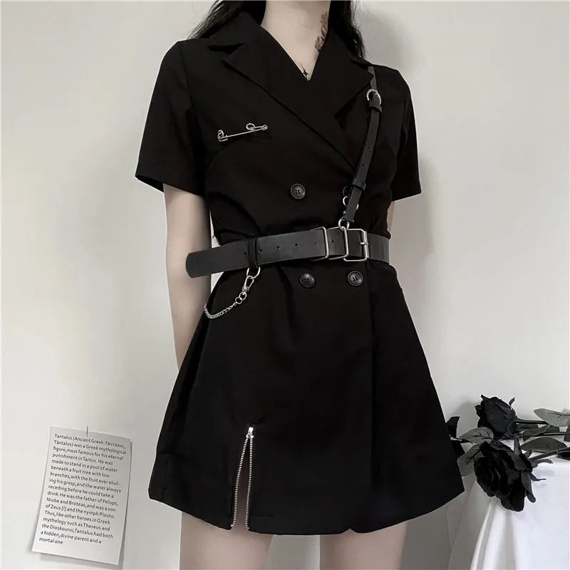 Cosplay Black gothic dress korean harajuku vintage mini suit summer dresses for women elegant office clothes
Cosplay Black gothic dress korean harajuku vintage mini suit summer dresses for women elegant office clothes