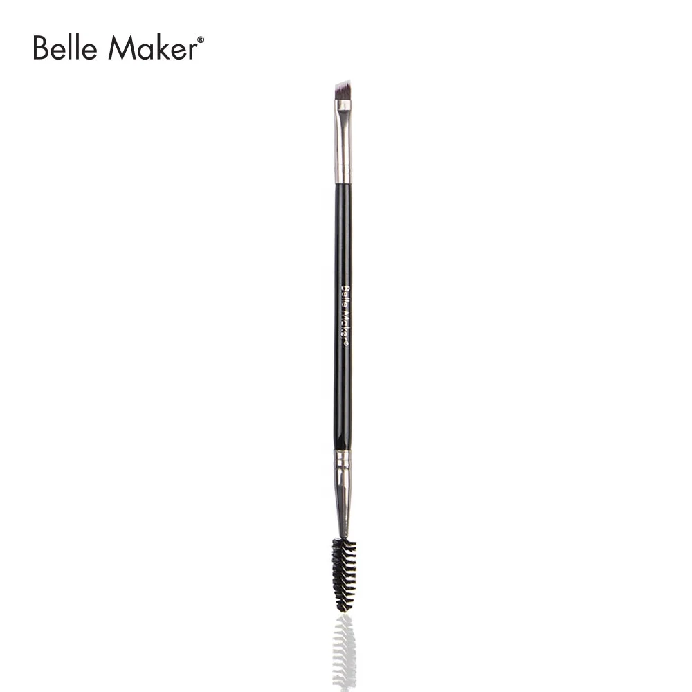 BelleMaker 2 in 1 eyebrow mascara eyeshadow Brow-filling double sided single makeup brush with shiny black
BelleMaker 2 in 1 eyebrow mascara eyeshadow Brow-filling double sided single makeup brush with shiny black