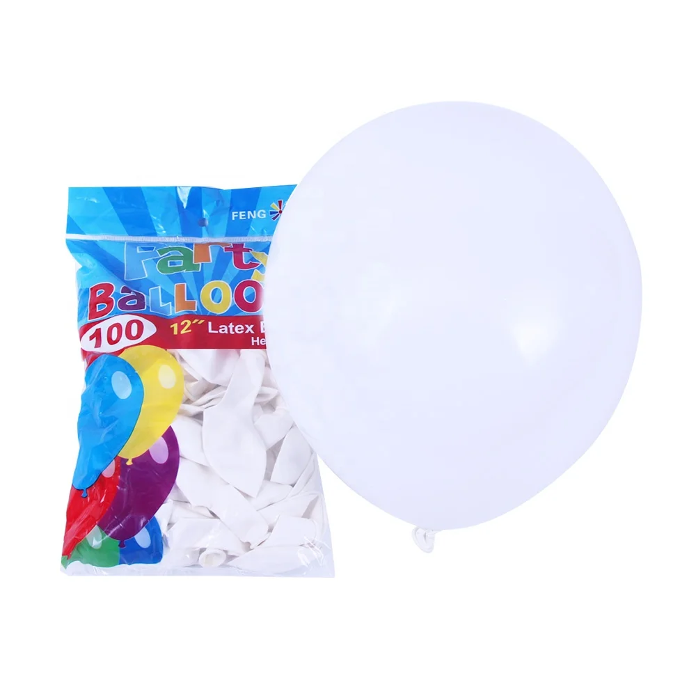 100pc 12 Inch Wedding Party Decoration Perfectly Round Biodegradable Latex Matte White Balloons Pack of 100
100pc 12 Inch Wedding Party Decoration Perfectly Round Biodegradable Latex Matte White Balloons Pack of 100