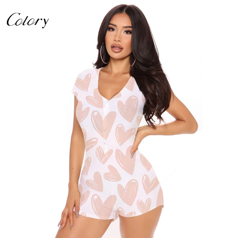 Colory Plus Size Fall Jumpsuits Women Summer Clothing 2 Piec Short Set, Picture shows
Colory Plus Size Fall Jumpsuits Women Summer Clothing 2 Piec Short Set, Picture shows