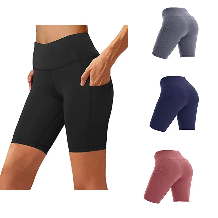 Women Workout Bike Shorts Pockets Cycling Short High Waist Workout Yoga Shorts Side Pockets, Shown
Women Workout Bike Shorts Pockets Cycling Short High Waist Workout Yoga Shorts Side Pockets, Shown