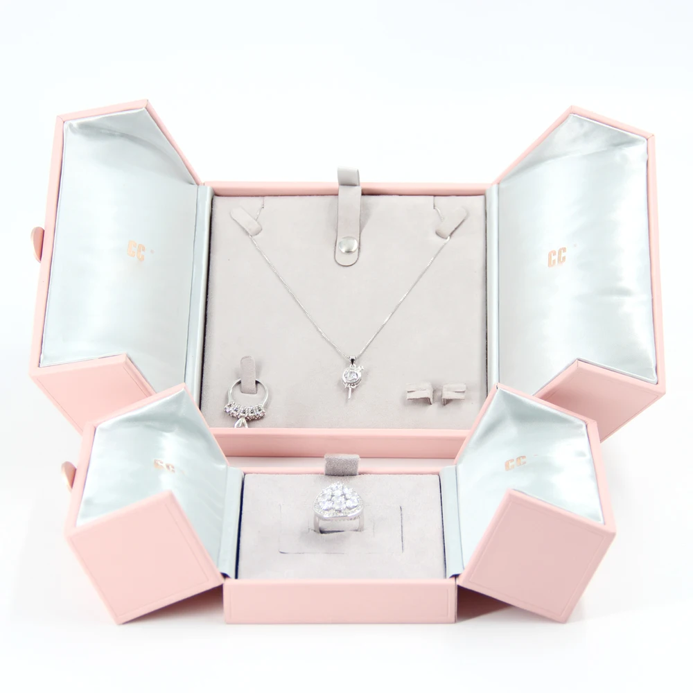 Custom Pink Portable Jewelry Dark Green Box Packaging Velvet Jewelry Boxes For Ring Necklace Packaging With Bag Luxury Gift Box
Custom Pink Portable Jewelry Dark Green Box Packaging Velvet Jewelry Boxes For Ring Necklace Packaging With Bag Luxury Gift Box