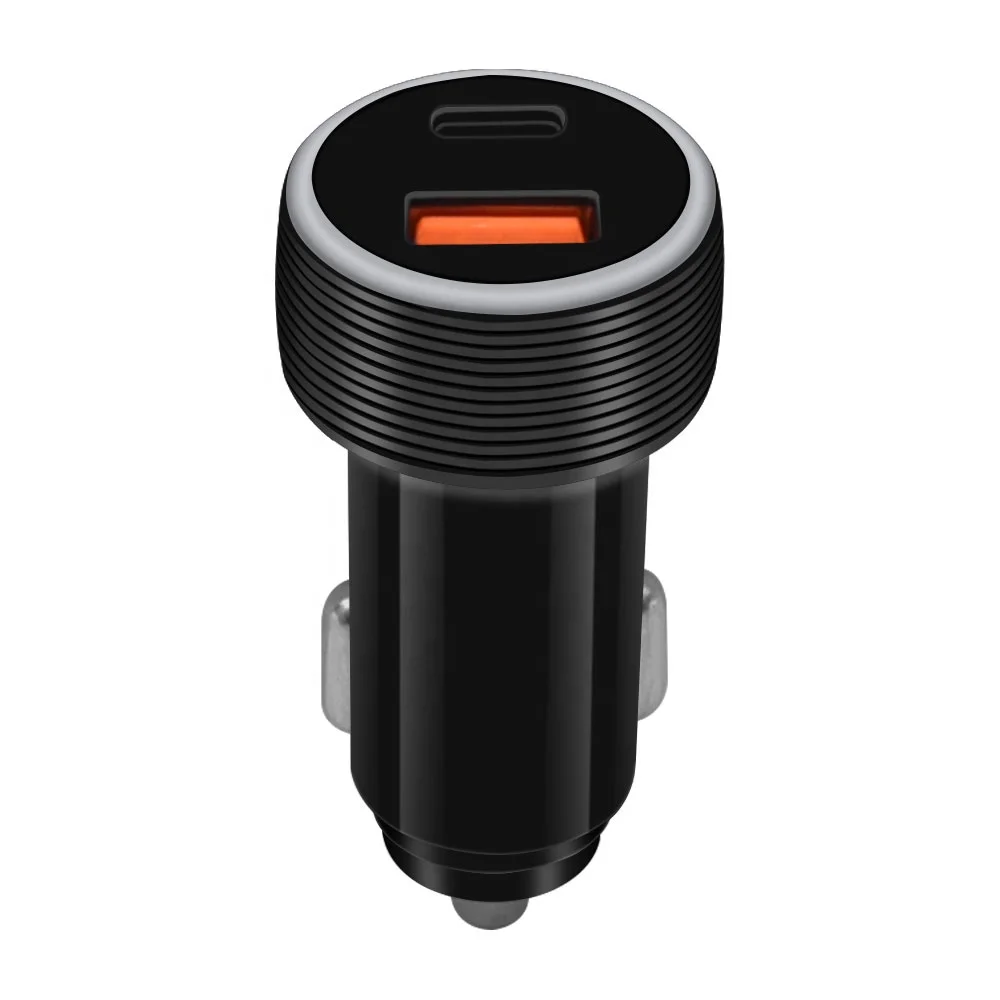 2 ports car charger fast charging car battery charger 15w portable usb c car charger for mobile phone, Black
2 ports car charger fast charging car battery charger 15w portable usb c car charger for mobile phone, Black