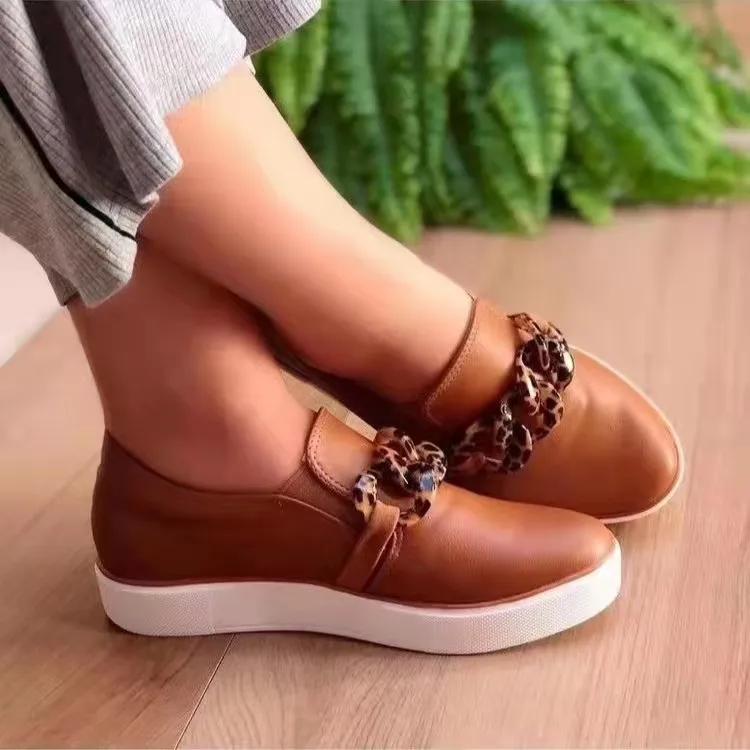 2022 new arrival women's comfort slip-on sneakers golden chain PU leather casual sports running shoes ladies sneaker, Picture colors
2022 new arrival women's comfort slip-on sneakers golden chain PU leather casual sports running shoes ladies sneaker, Picture colors