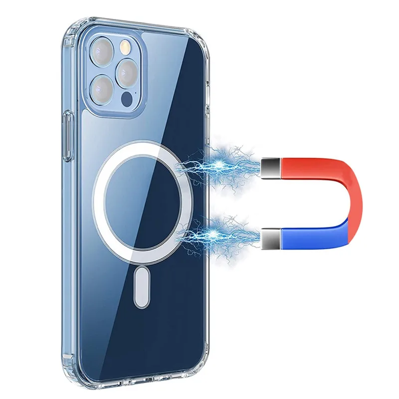 telefon kiliflari Clear TPU Phone Wireless charging case Magnetic mobile phone Bag For iPhone 11 12 PRO Charge case, White
telefon kiliflari Clear TPU Phone Wireless charging case Magnetic mobile phone Bag For iPhone 11 12 PRO Charge case, White