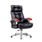 Chairs Chair Deluxe CEO Chairs Boss Leather Office Chairs High End Executive Chair Wood