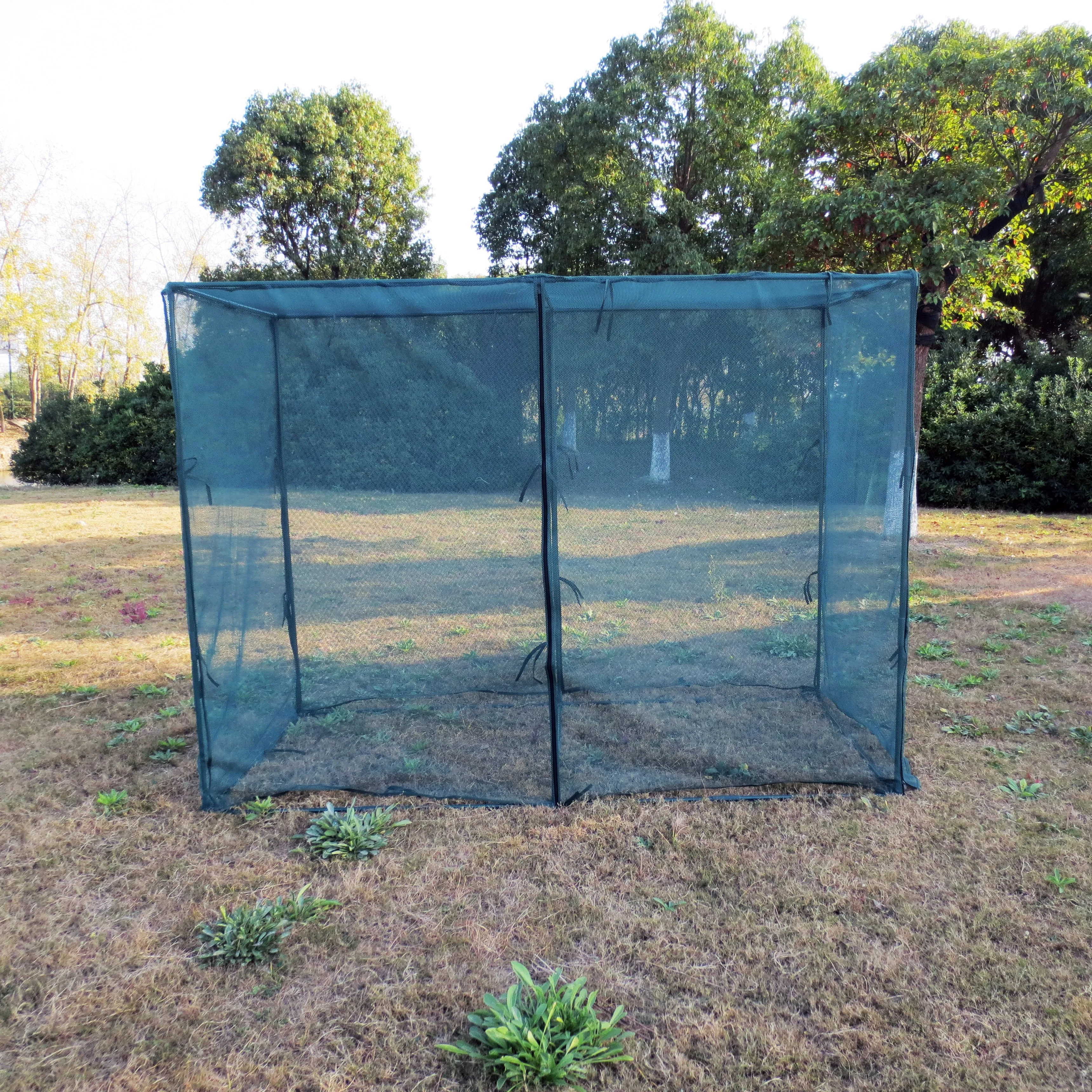 Poray 240x120x180cm New Anti-bird Nets crop cage, plant protection tent, garden cover netting tent, Dark green
Poray 240x120x180cm New Anti-bird Nets crop cage, plant protection tent, garden cover netting tent, Dark green