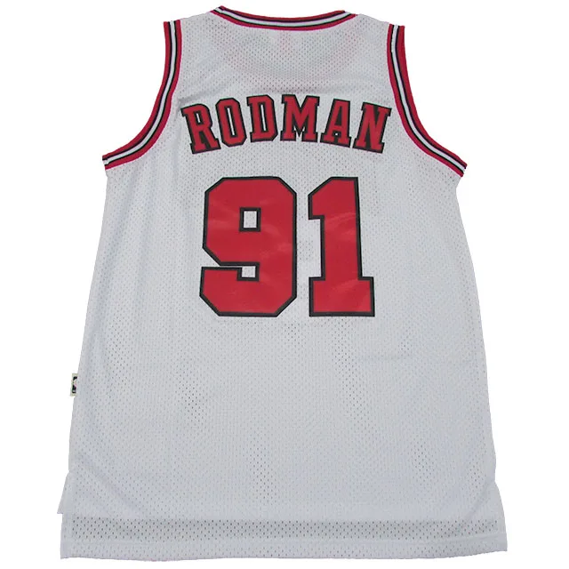 Men's 91# Dennis Rodman Basketball Jersey Customize Basketball Jersey Latest Design Basketball Wear
Men's 91# Dennis Rodman Basketball Jersey Customize Basketball Jersey Latest Design Basketball Wear