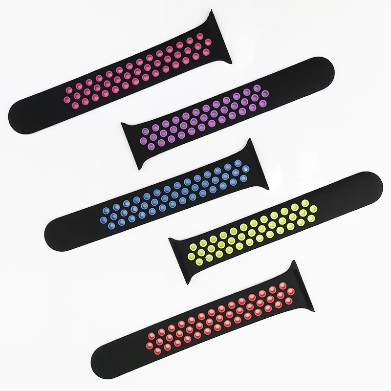 Dropship Luxury Series 6 SE 5 4 3 Custom Apple Watch Bands Silicone Tie Dye Watch Bands For iWatch, 44 colors
Dropship Luxury Series 6 SE 5 4 3 Custom Apple Watch Bands Silicone Tie Dye Watch Bands For iWatch, 44 colors