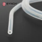 Translucent clear hollow O soft flexible silicone rubber tubing