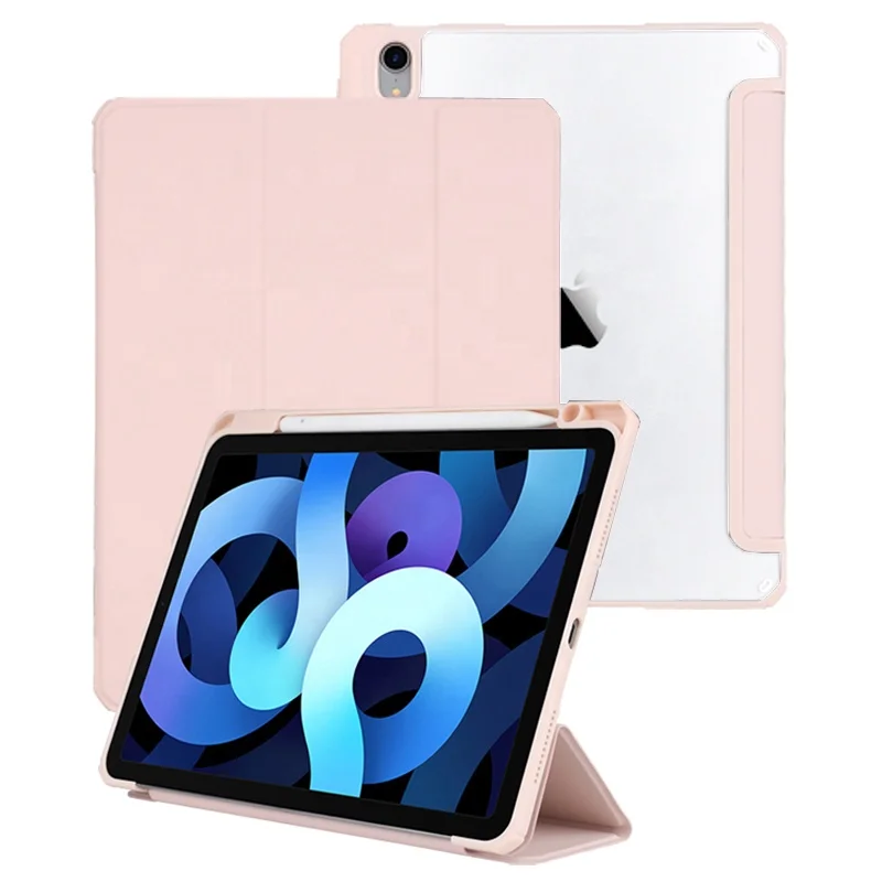 Shockproof PU tablet PC protective hard clear back cover case for iPad 10.9 Air 4
Shockproof PU tablet PC protective hard clear back cover case for iPad 10.9 Air 4