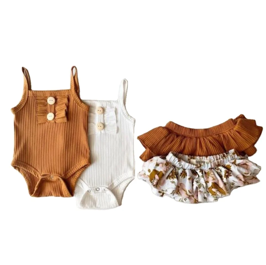 High Quality Set Baju Baby Girl Newborn Baby Girl 2 Pcs Clothing Outfits Bayi Romper and Skirt 3M 6M 12M 18M 24M
High Quality Set Baju Baby Girl Newborn Baby Girl 2 Pcs Clothing Outfits Bayi Romper and Skirt 3M 6M 12M 18M 24M