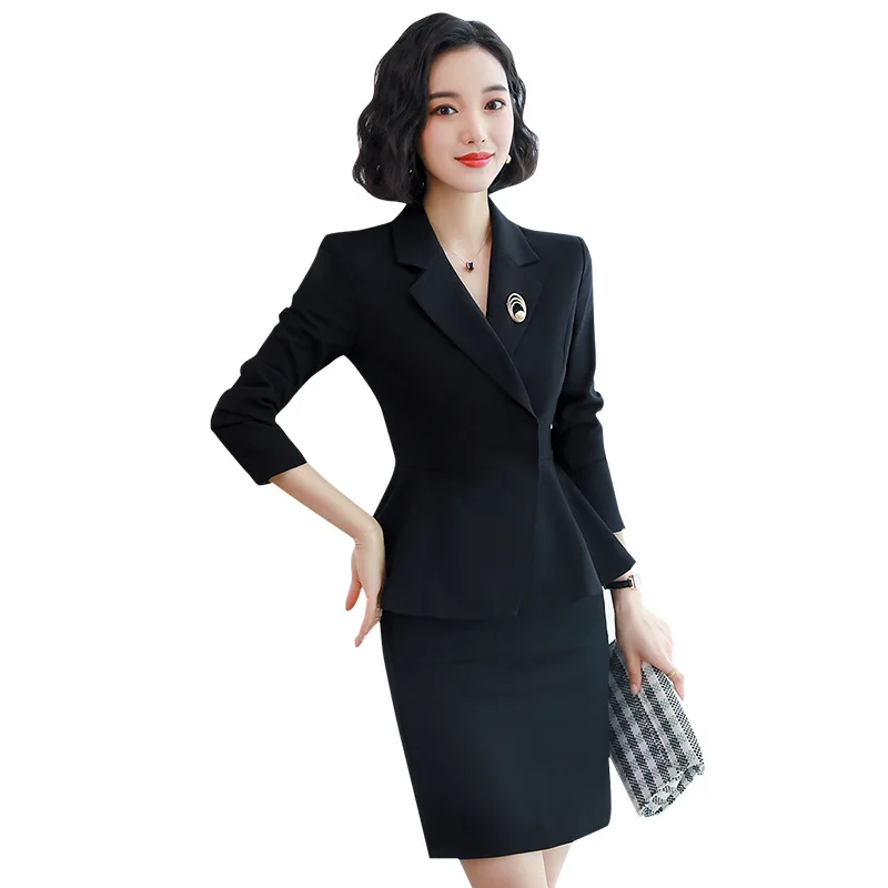 2021 Autumn fashionable temperament professional suit women's work clothes women suits two pieces
2021 Autumn fashionable temperament professional suit women's work clothes women suits two pieces