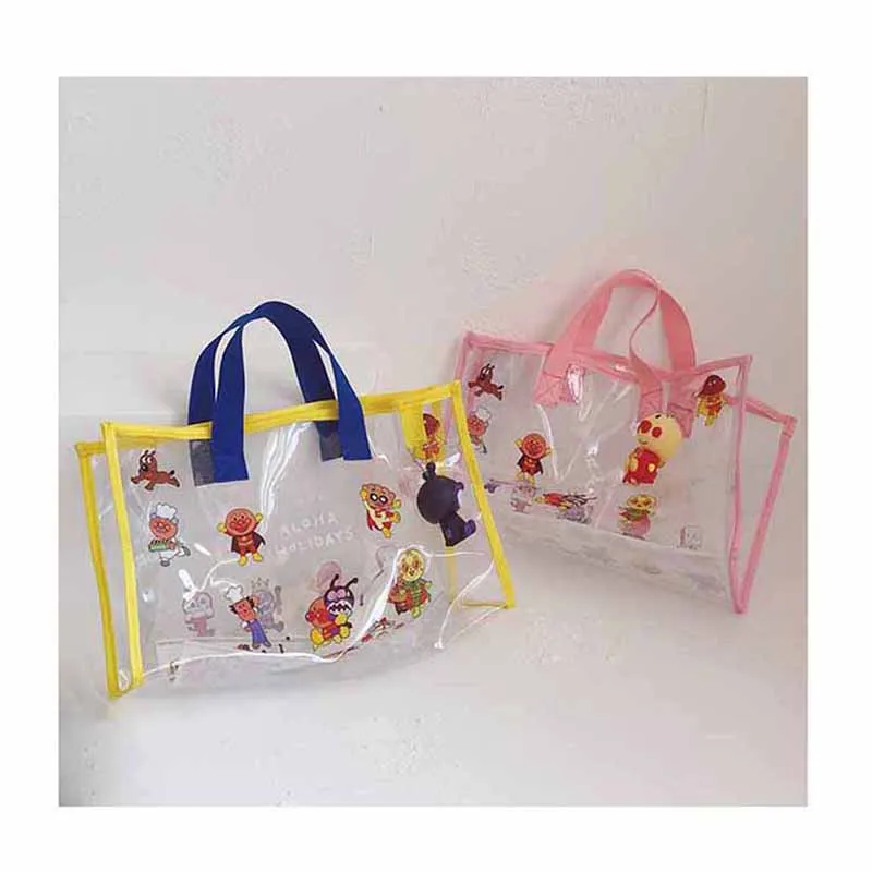 INS Style Children Cute Cartoon Printing Tote Bag Stylish Clear PVC Little Girls Beach Hand Bag Hot Sale Kids Jelly Handbag
INS Style Children Cute Cartoon Printing Tote Bag Stylish Clear PVC Little Girls Beach Hand Bag Hot Sale Kids Jelly Handbag