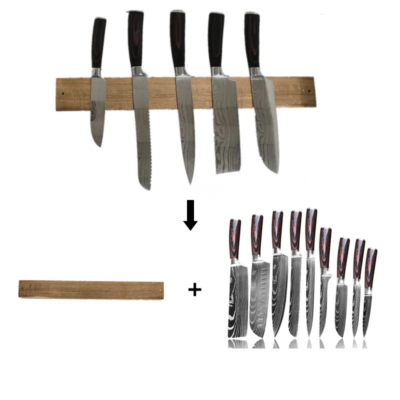 Highend 11 Pieces cleaver paring tools practical household Japanese Kitchen Knife Set with rack holder and sharpener
Highend 11 Pieces cleaver paring tools practical household Japanese Kitchen Knife Set with rack holder and sharpener