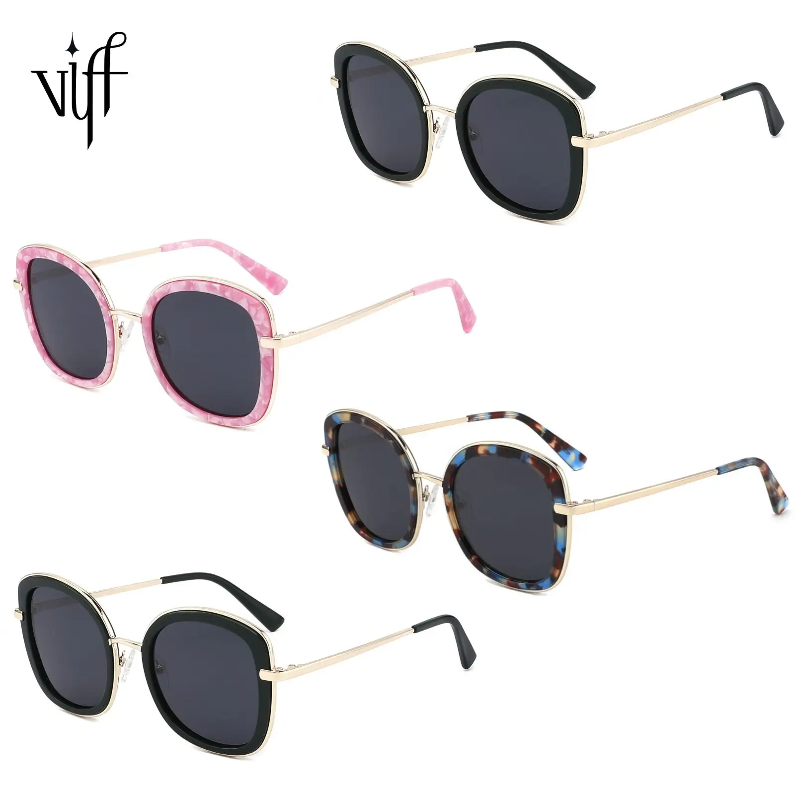 VIFF HA1041 High End Metal Oversized Acetate Handmade Eyeglasses Womens High Quality Manufactures Fashion Sunglasses 2021
VIFF HA1041 High End Metal Oversized Acetate Handmade Eyeglasses Womens High Quality Manufactures Fashion Sunglasses 2021