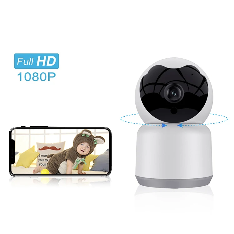 Mini wireless PTZ IP camera Two Way Audio Motion Detection 360 degree PTZ control with night vision baby home security cameras, White
Mini wireless PTZ IP camera Two Way Audio Motion Detection 360 degree PTZ control with night vision baby home security cameras, White