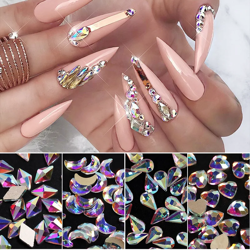 100PCS DIY 3D Nail Jewelry Colorful Mix Acrylic Nail Art Decoration Stickers Metallic Gold Studs Bling Nail Rhinestones
100PCS DIY 3D Nail Jewelry Colorful Mix Acrylic Nail Art Decoration Stickers Metallic Gold Studs Bling Nail Rhinestones