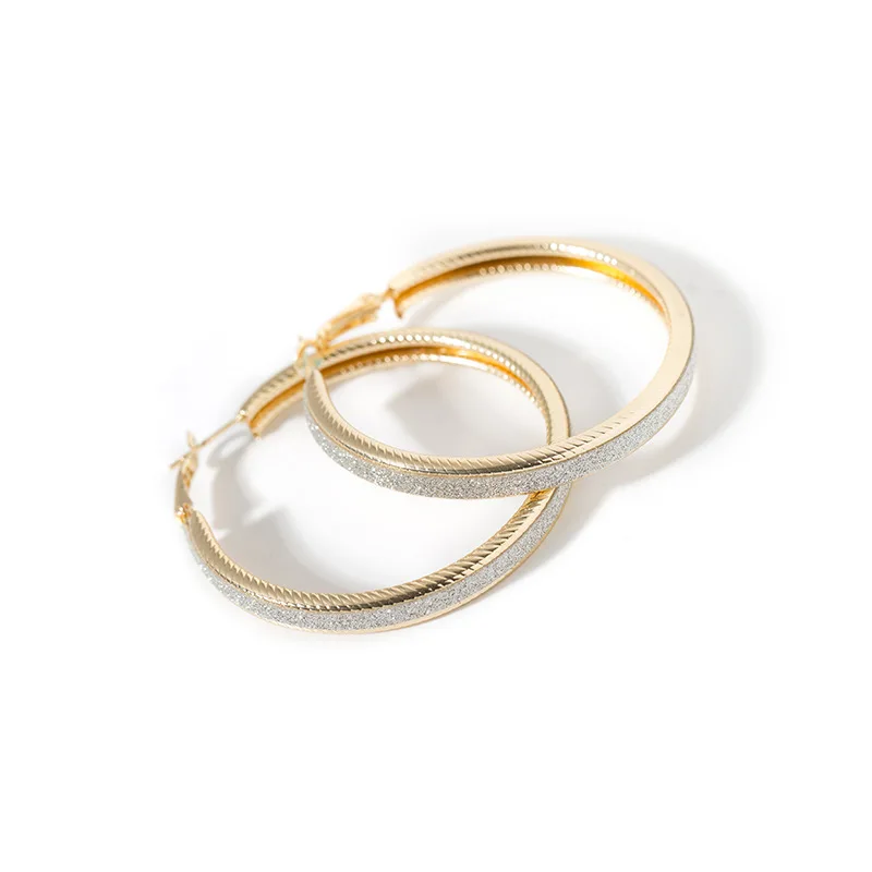 Jachon Special Frosted Golden Shiny Party Hoop Earrings Wide Circle Ring Women Hoop Earrings, Gold,silver
Jachon Special Frosted Golden Shiny Party Hoop Earrings Wide Circle Ring Women Hoop Earrings, Gold,silver