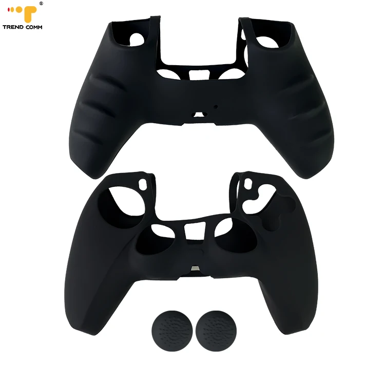 Customized Logo Pattern Flexible Silicone Full Case Gaming Headset For PS5 Controller
Customized Logo Pattern Flexible Silicone Full Case Gaming Headset For PS5 Controller