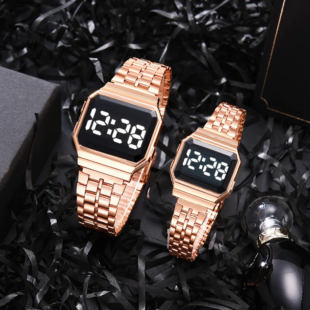 Luxury Brand Men's Quartz Watch LED Digital Wrist Watches for Men Women Steel Band Electronic Watch Full Touch Clock (KWT2238), As the picture
Luxury Brand Men's Quartz Watch LED Digital Wrist Watches for Men Women Steel Band Electronic Watch Full Touch Clock (KWT2238), As the picture