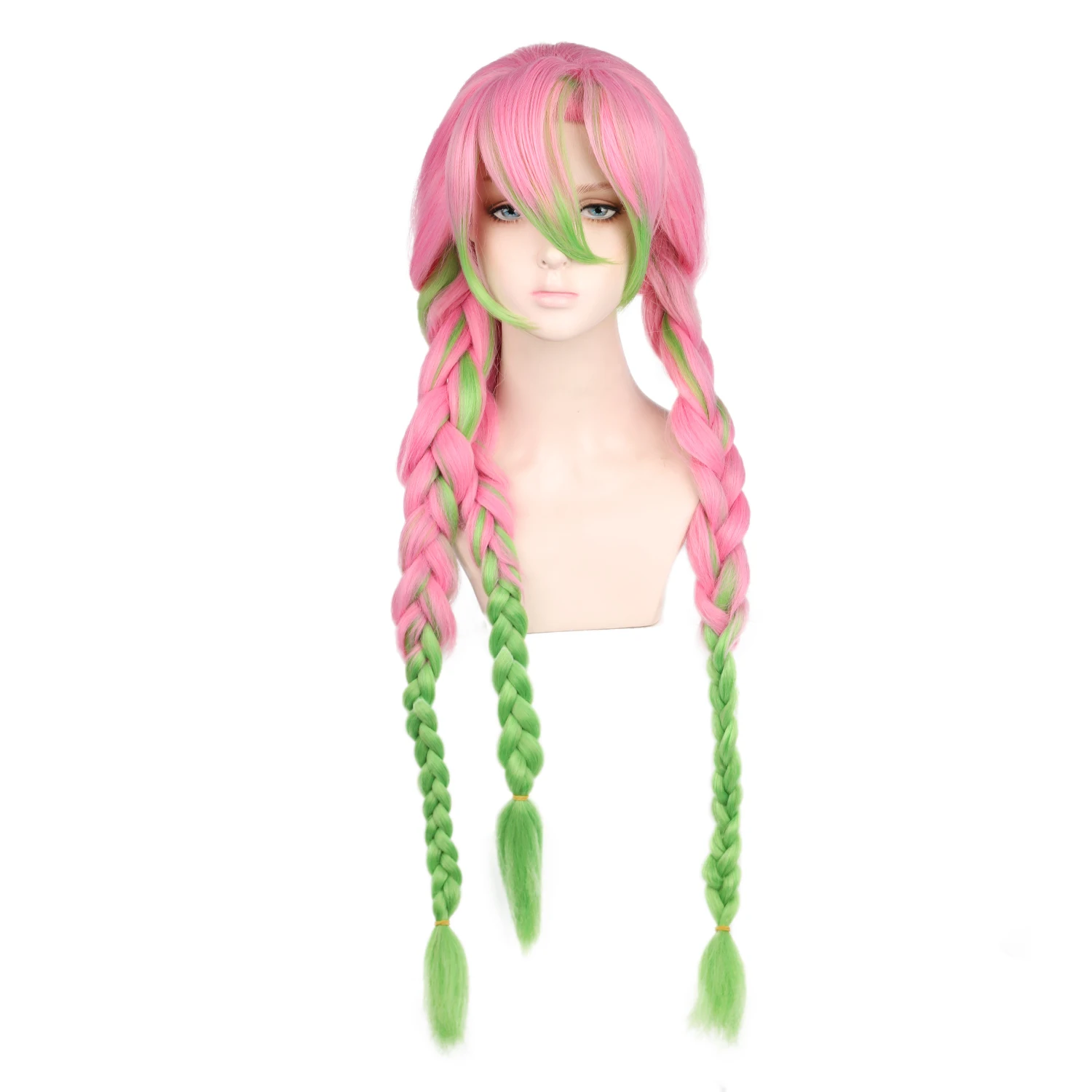 high quality Japanese anime Demon Slayer Kanroji Mitsuri triple braid super thick cosplay wig for women, Pink
high quality Japanese anime Demon Slayer Kanroji Mitsuri triple braid super thick cosplay wig for women, Pink