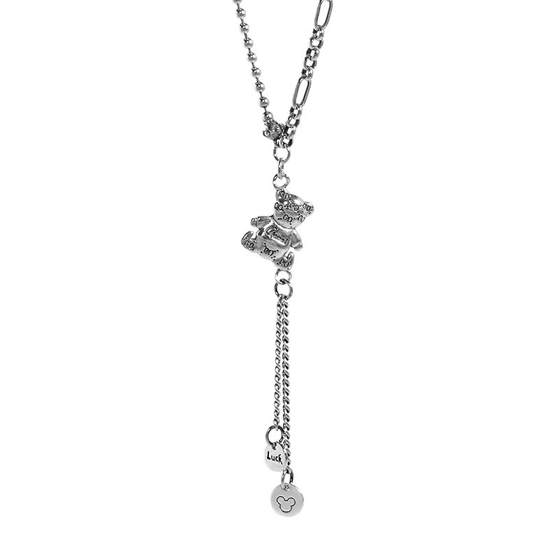whole sale silver 925 neacklace Teddy Bear Pendant 925 Sterling Silver Chain Necklace
whole sale silver 925 neacklace Teddy Bear Pendant 925 Sterling Silver Chain Necklace